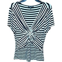 Shirt Cable And Gauge Women’s Large Striped Top Blouse Casual Wear Beatl... - $14.99