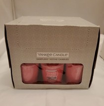 18 Yankee Candle Roseberry Sorbet Samplers  Votives Full Case New  Made In U.S.A - $39.59