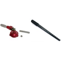 Ring Streatcher W/ 16 Dies &amp; Graduated Ring Mandrel Jewelry Sizing Tools 2 Pcs - £27.96 GBP