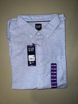 Gap Oxford Shirt Button Down Men’s XXL Dutch Blue Long Sleeve - $39.60