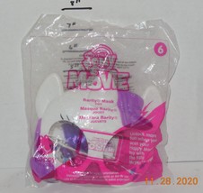 2016 Mcdonalds Happy Meal Toy My Little Pony Movie #6 Rarity Mask MIP - £7.91 GBP