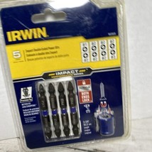 IRWIN 5pc Impact Double-Ended #1 #2 #3 Phillips Power Drill Bit 1903520 - £5.45 GBP