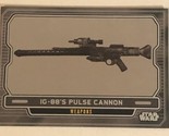 Star Wars Galactic Files Vintage Trading Card #626 IG 88s Pulse Canon - £1.97 GBP