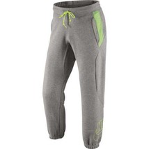 Nike Mens Fabric Mix Cuff Pants Color Grey Size Medium - £59.85 GBP
