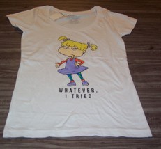 Women&#39;s Teen Nickelodeo​N Rugrats Angelica Whatever I Tried T-shirt Medium New - £15.53 GBP
