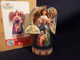 Enesco Jim Shore Angel Nativity Wings Ornament - Mint In Box - £15.73 GBP