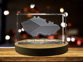 LED Base included | Czech Republic 3D Engraved Crystal 3D Engraved Crystal - £31.89 GBP+