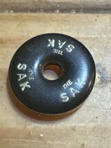VINTAGE SAK PURSE DISK/FOB WITH ORIGINAL BALL CHAIN - $5.94