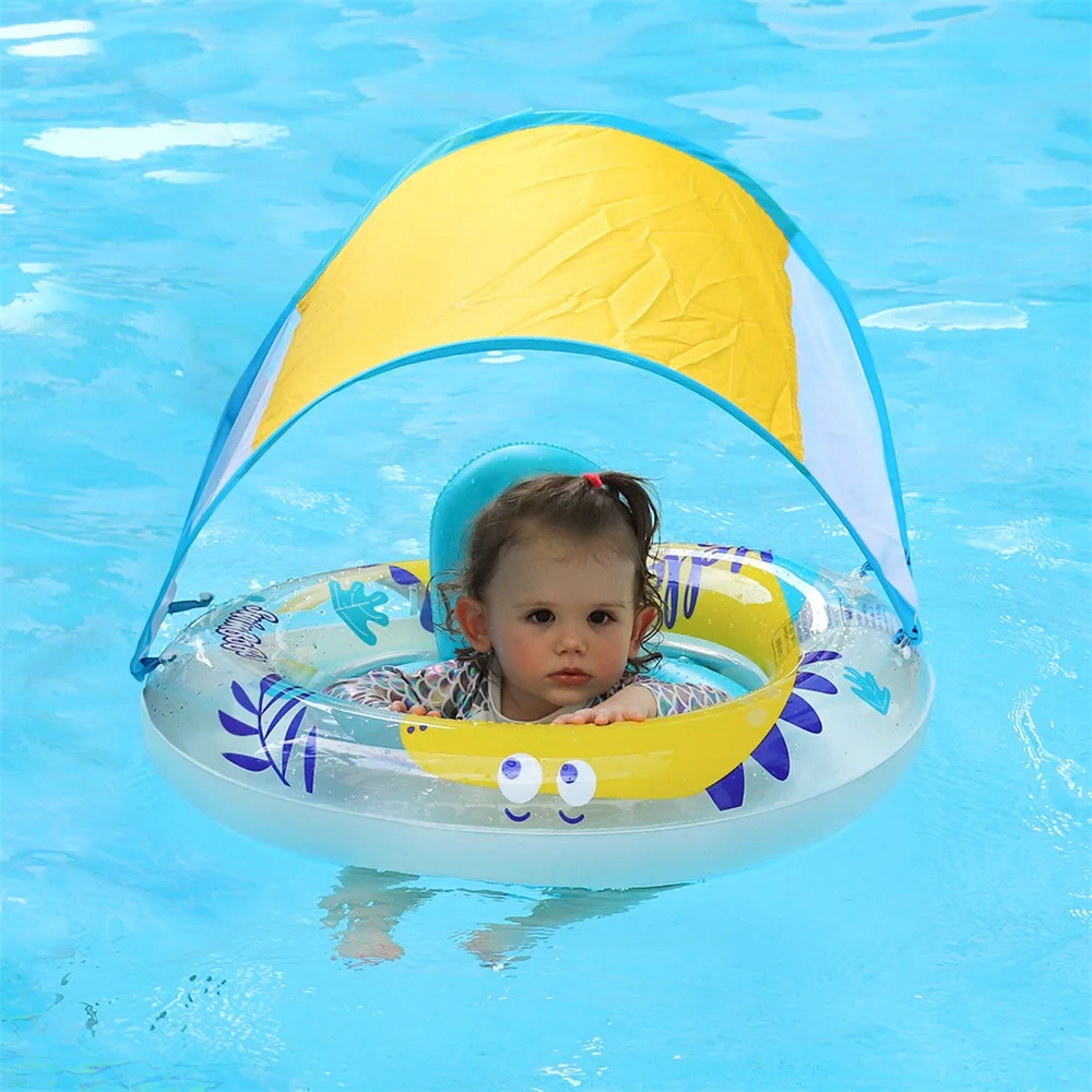 Swimbobo Child Inflatable Dinosaur Cute Swimming Seat Boat Floating Toddler - £30.06 GBP+