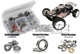 RCScrewZ Rubber Shielded Bearing Kit ofn045r for Ofna Jammin X2 CRT 1/8th Truggy - £36.96 GBP