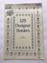 125 Designer Borders Designs by Gloria &amp; Pat Cross Stitch Craft Book 64 - £7.78 GBP