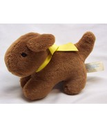 VINTAGE Eden 1994 MADELINE&#39;S BROWN DOG GENEVIEVE 5&quot; Plush STUFFED ANIMAL... - $466.86 MXN