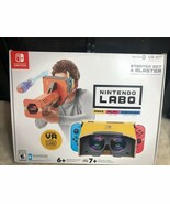 FOR APRTS/ Nintendo Labo Toy-Con 04 VR Kit Starter Set +Blaster/ NO GAME - $273.39 MXN