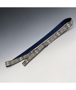 Vintage Cloth Belt Women&#39;s Size 14 Navy Blue Aztec - €13,02 EUR