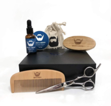Beard Grooming Kit for Men - With Unscented Beard Oil for beard growth -... - $18.31