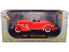 1935 Auburn Speedster Coral Red 1/32 Diecast Model Car by Signature Models - $40.99