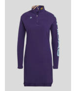 New adidas Women&#39;s Positivisea Long Sleeve Swim Top Purple M - £70.24 GBP