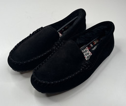 Clarks NWOB women’s sizes 6M black leather slip on loafer slippers Sf - £23.79 GBP