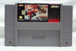 Vintage NFL Quarterback Club 96 Football Super Nintendo VIDEO GAME Cart Only - $14.85