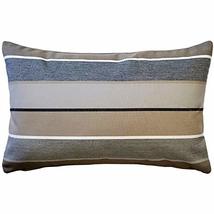 Pillow Decor Sunbrella Milano Char 12x20 Outdoor Pillow - $917.84 MXN