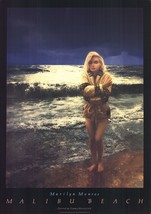 Tommy Merryfield Marilyn Monroe-Malibu Beach, 1989 - £199.44 GBP