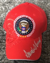 Trump Red Hat Eagle Seal President Signature Golf Cap Gop Republican Maga New - £15.75 GBP