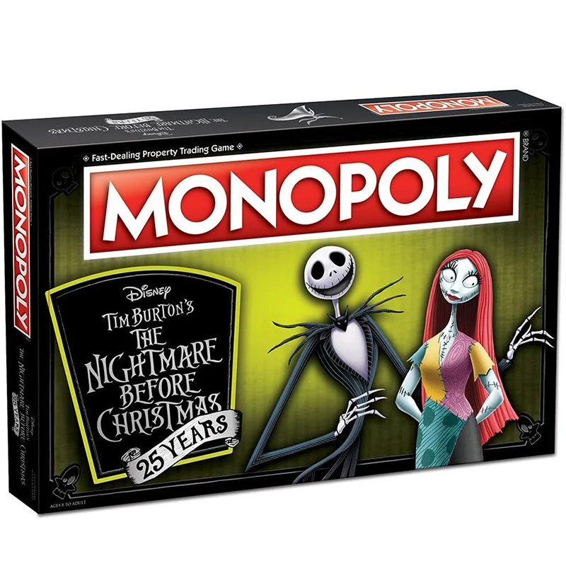 The Nightmare Before Christmas Jack Skellington Sally Cosplay Board Game... - £47.20 GBP