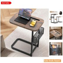 Stylish Multi-Functional Couch Tray Table with Spacious Top, Perfect for... - $59.35