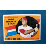 1960 TOPPS BASEBALL SPORT MAGAZINE ROOKIE STAR FRANK (PANCHO) HERRERA #1... - $9.00