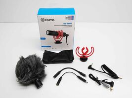 BOYA MM1 Cardioid Condenser Microphone BY-MM1 - $10.99