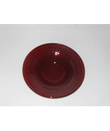 Vintage Ruby Red Depression Glass SAUCER Small Plate 5.75 Inch - £11.61 GBP