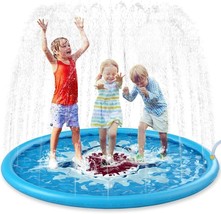 Sprinkle &amp; Splash Play Mat 68 Sprinkler for Kids Outdoor Water Toys Inflatable - £19.04 GBP