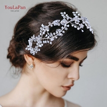 Bridal Crown Bridal Hair Accessories for Adult Bridal Headpieces for Party Brida - £23.47 GBP
