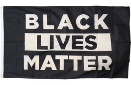 Black Lives Matter - 3&#39;X5&#39; Nylon Flag - £31.36 GBP