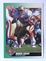 1991 Score #222 Roger Craig San Francisco 49ers NFL Football Card - £0.77 GBP