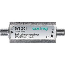 Axing SVS 2-01 Satellite Inline Amplifier 20 dB (950-2400 MHz)  - $41.00