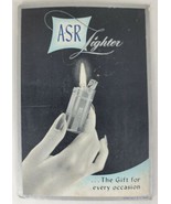 Vintage ASR Lighter Store Lithograph Counter Display Stand Sign Ad - £44.36 GBP