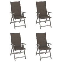  Garden Chair Set of 4 Grey - $7,481.19 MXN
