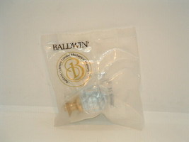 Pre-Owned Baldwin Clear Acrylic Round Knob 4417-820 BIN - £12.46 GBP