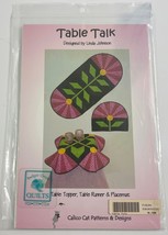 Table Talk Calico Cat Patterns Table Topper,Table Runner &amp; Placemat - £7.78 GBP