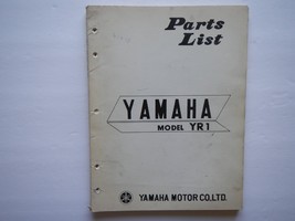 1967 Yamaha YR1 Grand Prix 350 Parts book manual List - $90.08