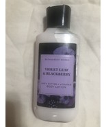 Bath &amp; Body Works Violet Leaf &amp; Blackberry Body Lotion 8 fl oz - £7.83 GBP