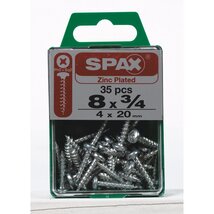 Bx/35 x 5: Spax Multi-Material Screw (4111010400202) - $25.19 CAD