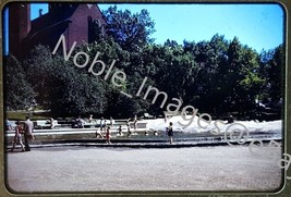 1940s Swimming Public Park, Stockholm, Sweden Kodachrome Slide - £2.79 GBP