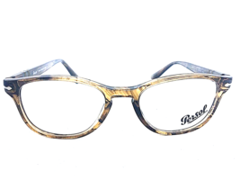 New Persol 3085-V 1021 Havana 53mm Oval Men&#39;s Women&#39;s Eyeglasses Frame Italy - £150.10 GBP
