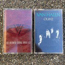 Van Halen Lot of 2 Cassettes OU812 1988 &amp; For Unlawful Carnal Knowledge - £8.36 GBP