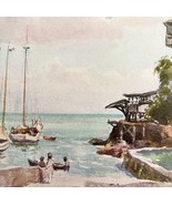 Swimming Pool 1913 Panama Canal History Watercolor Art Print EJ Read DWAA5 - $734.82 MXN