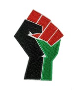 Black Power Fist Embroidered Sew/Iron On Patch Black Lives Matter BLM - $8.84