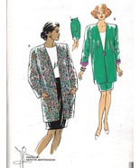 Misses Kwik Sew Career Office Work Long Jacket Pull On Skirt Sew Pattern... - £7.82 GBP