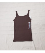 Adult Cami No Boundaries Ribbed Stretch Tank Top Undershrt Size M 7-9 NW... - £14.94 GBP